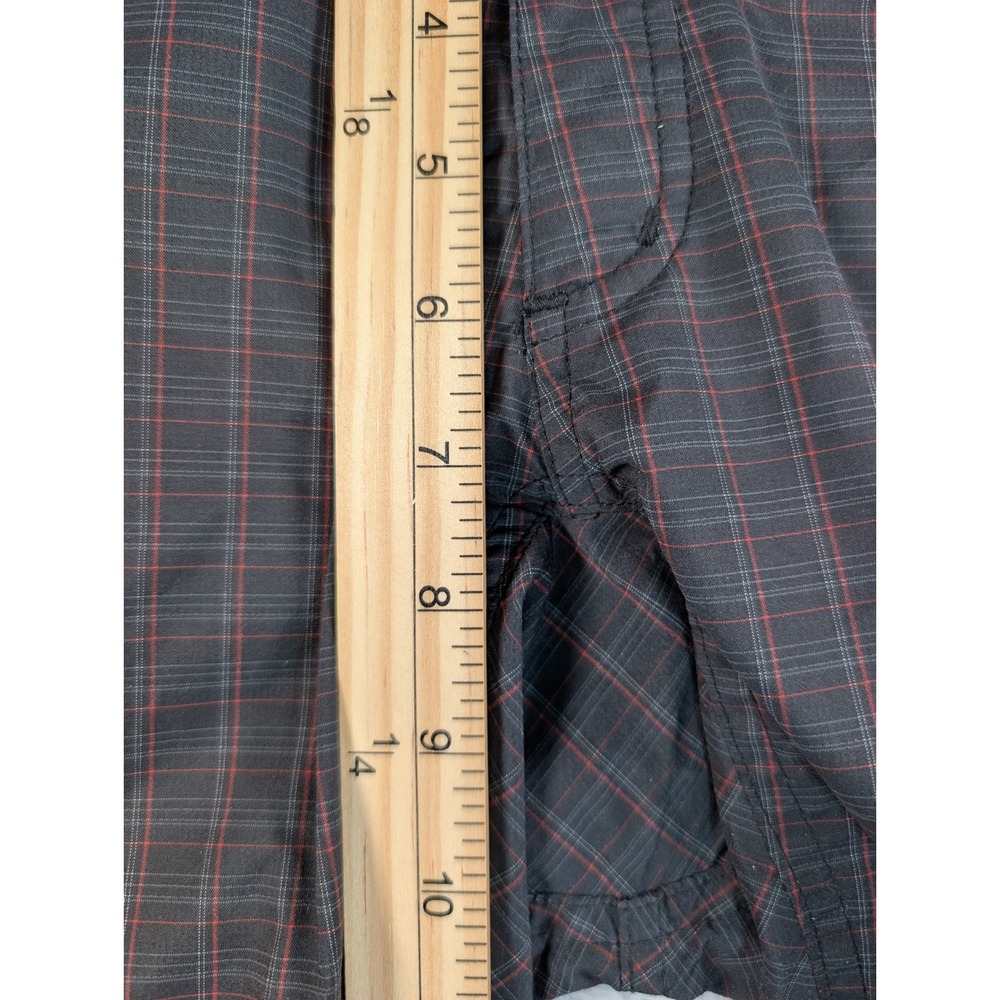 Club Ride Womens Plaid Cycling Shorts Grey Red‎ Size Medium B416-WSVN - Picture 5 of 10